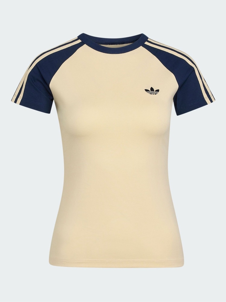 adidas Originals Yellow Sst T-Shirt - Image 5 of 5
