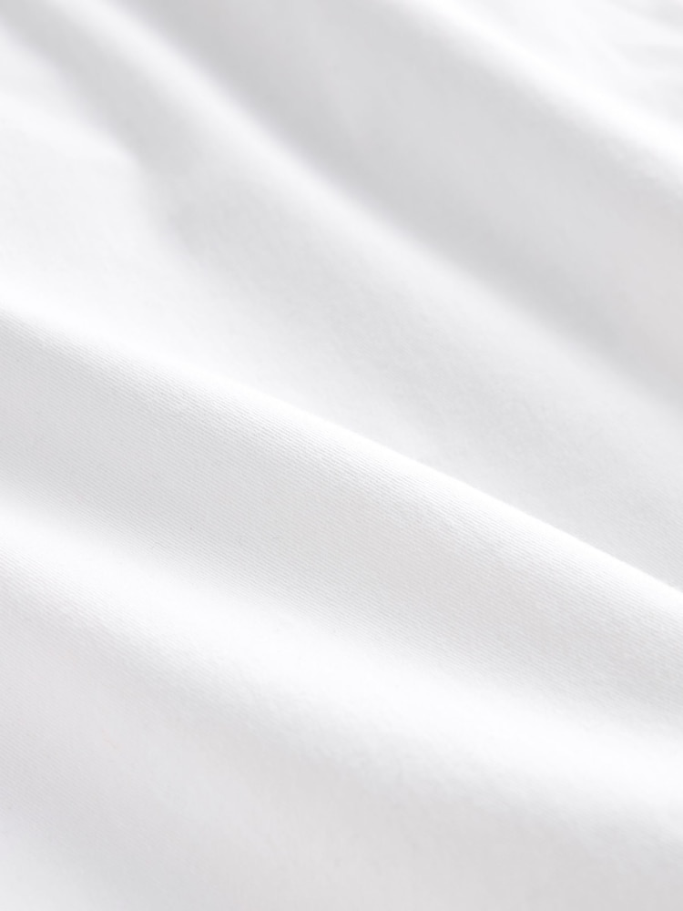 White Elasticated Waist Chino Shorts - Image 8 of 8