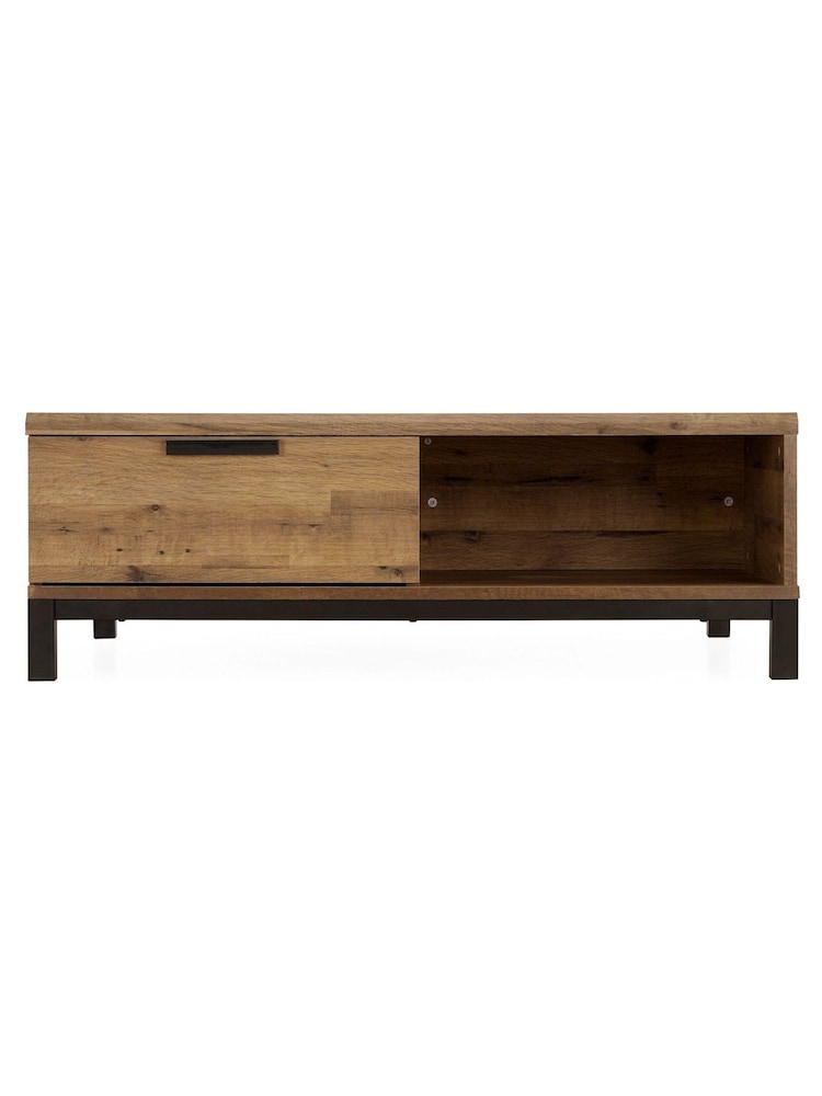 Dark Bronx Coffee Table With Drawers - Image 2 of 7