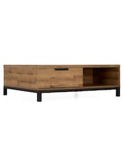 Dark Bronx Coffee Table With Drawers - Image 3 of 7