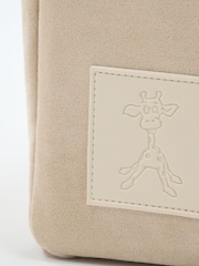 gigil Warm Beige Faux Suede Nappy Caddy - Image 3 of 4