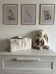 gigil Sand Beige Teddy Nappy Caddy - Image 2 of 6