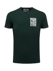 Weird Fish Green James Pond Back Print Artist T-Shirt - Image 5 of 6