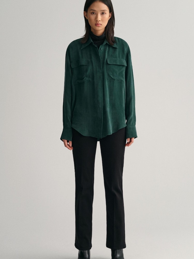 GANT Black Bootcut Flare Stretch Jeans - Image 1 of 4