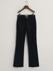 GANT Black Bootcut Flare Stretch Jeans - Image 4 of 4