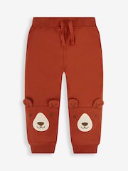 JoJo Maman Bébé Navy Embroidered Polo Shirt & Appliqué Trousers - Image 3 of 5