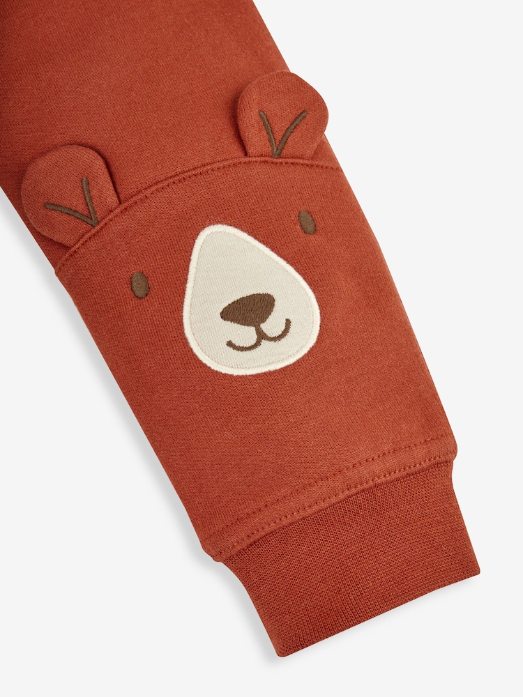 JoJo Maman Bébé Navy Embroidered Polo Shirt & Appliqué Trousers - Image 5 of 5