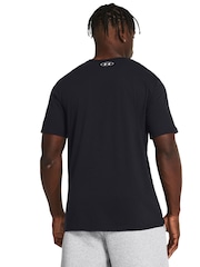 Under Armour Black/Red Foundation Short Sleeve T-Shirt - Image 2 of 4