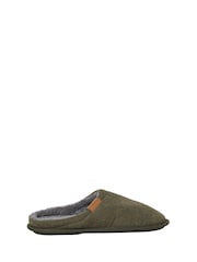 أخضر - JACK & JONES Cord Mule Slippers - صورة 1 من 7