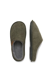 أخضر - JACK & JONES Cord Mule Slippers - صورة 4 من 7