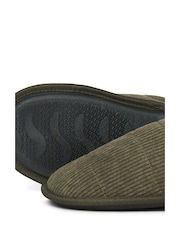 أخضر - JACK & JONES Cord Mule Slippers - صورة 6 من 7