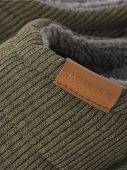 أخضر - JACK & JONES Cord Mule Slippers - صورة 7 من 7
