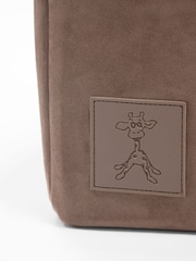 gigil Espresso Brown Faux Suede Nappy Caddy - Image 5 of 5