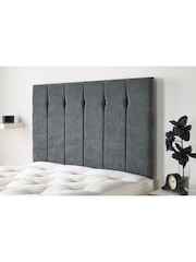 Aspire Furniture Granite Grey Amberley Headboard - Image 2 of 2