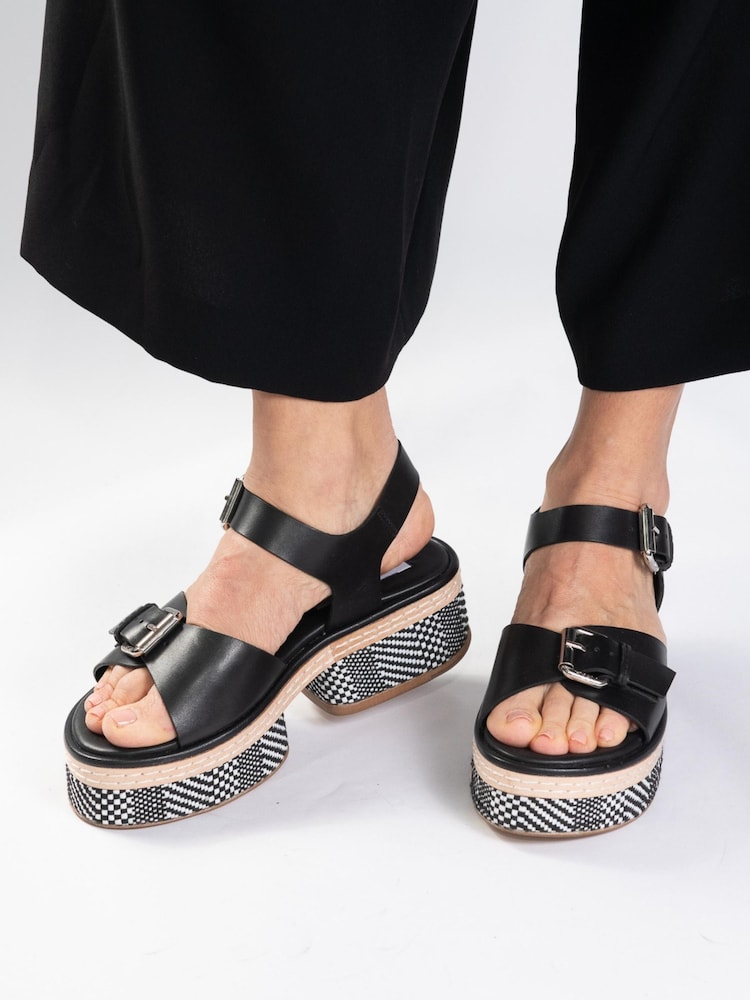 ASRA London Esme Leather Platform Sandals - Image 1 of 5 ASRA London Esme Leather Platform Sandals - Image 1 of 5