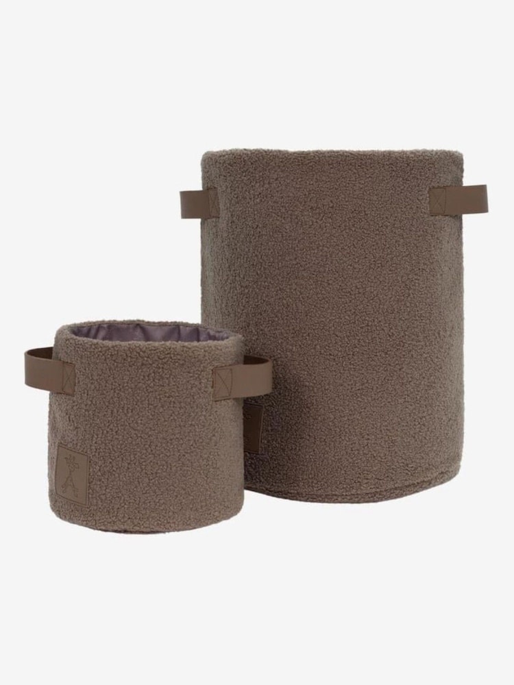 gigil Set of 2 Caramel Mocha Storage Baskets - Image 3 of 3 gigil Set of 2 Caramel Mocha Storage Baskets - Image 3 of 3