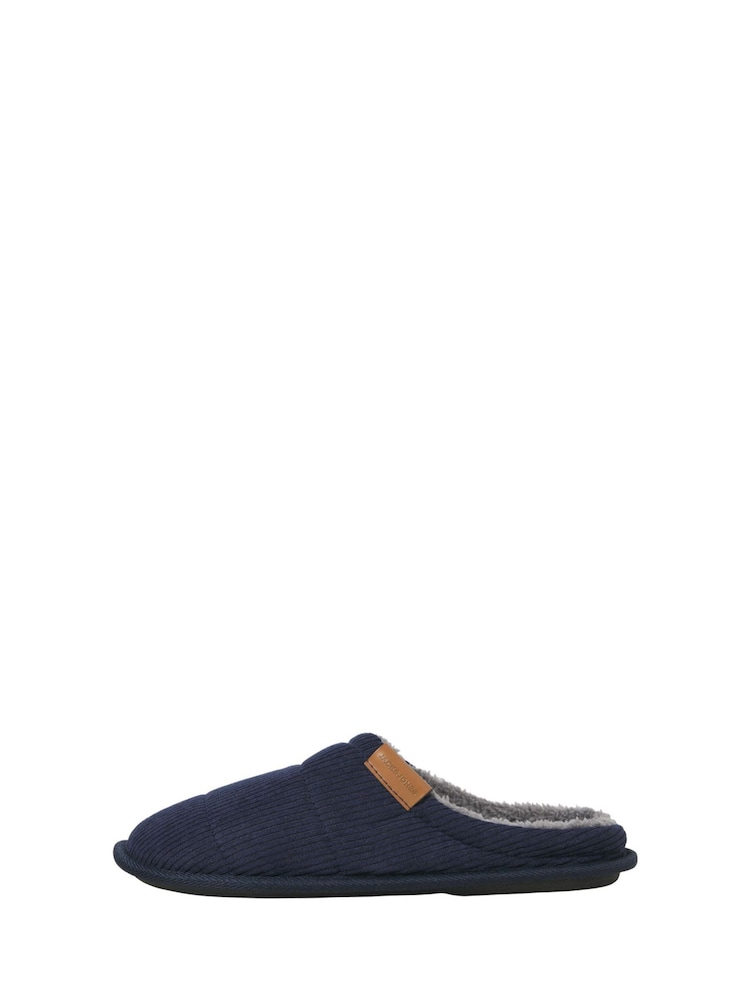 أزرق - JACK & JONES Cord Mule Slippers - صورة 2 من 7 أزرق - JACK & JONES Cord Mule Slippers - صورة 2 من 7