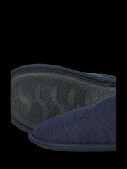 أزرق - JACK & JONES Cord Mule Slippers - صورة 6 من 7