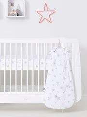 Snuz Baby Pouch 0.5 Tog Sleeping 100% Cotton White Bag - Image 1 of 5