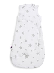 Snuz Baby Pouch 0.5 Tog Sleeping 100% Cotton White Bag - Image 2 of 5