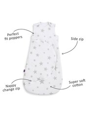 Snuz Baby Pouch 0.5 Tog Sleeping 100% Cotton White Bag - Image 3 of 5