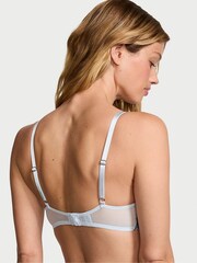 Victoria's Secret Faded Denim Blue Push Up Boho Floral Bra - Image 2 of 3