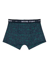 Weird Fish Blue Ashridge Boxer Shorts 3 Pack - Image 4 of 4