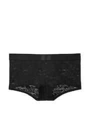 Victoria's Secret PINK Black Short Logo Knickers - Image 3 of 3