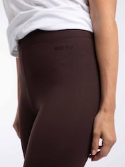 Marrón - Leggings de cintura alta Weird Fish Lilliane - Imagen 4 de 4