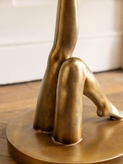 Rockett St George Gold Legs Side Table - Image 4 of 5