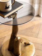 Rockett St George Gold Legs Side Table - Image 5 of 5