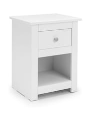 Julian Bowen Surf White Radley Bedside Table - Image 2 of 7