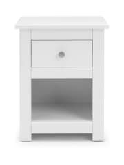 Julian Bowen Surf White Radley Bedside Table - Image 5 of 7