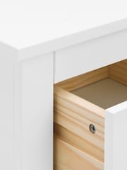Julian Bowen Surf White Radley Bedside Table - Image 6 of 7