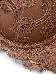 Victoria's Secret Nude Caramel Lightly Lined Demi Boho Floral Bra - Image 4 of 4