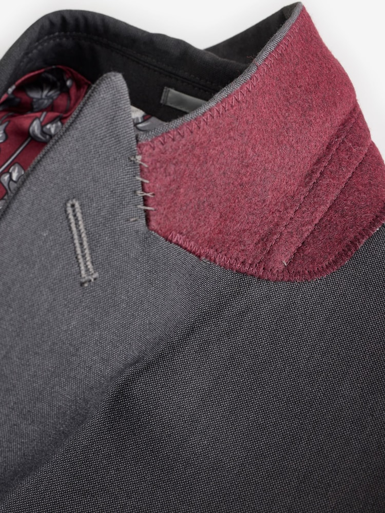 Gris antracita - Corte estándar - Traje con dos botones - Imagen 10 de 10 Gris antracita - Corte estándar - Traje con dos botones - Imagen 10 de 10