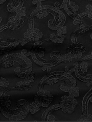 Victoria's Secret Black Flowering Vines Broderie Dressing Slip - Image 4 of 4