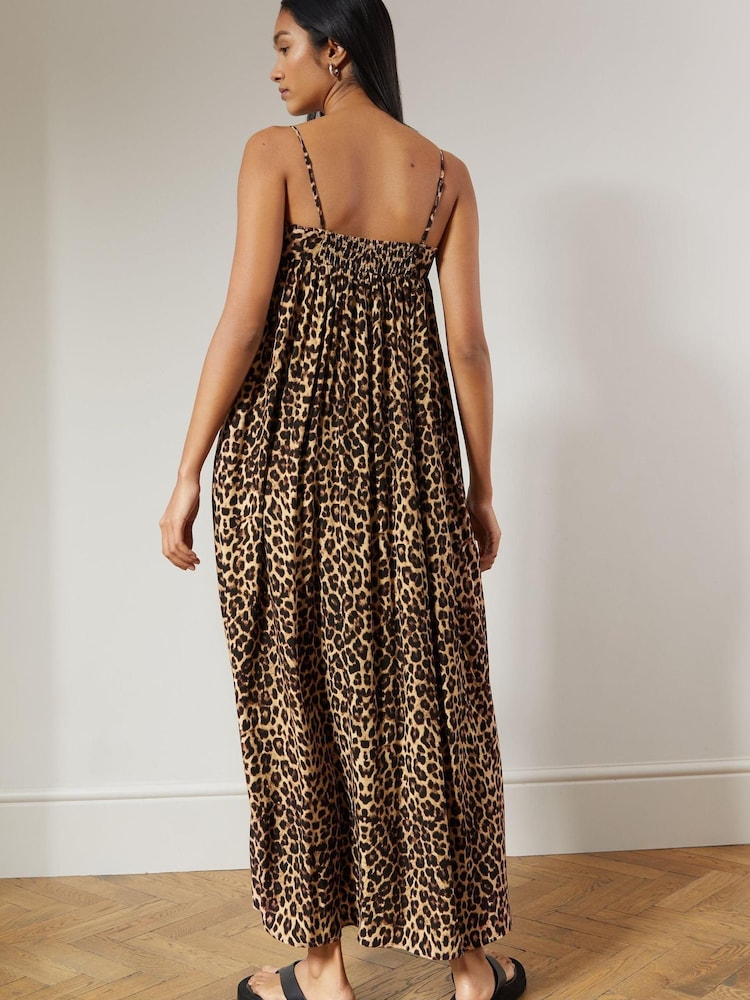 Albaray Animal Strapy Maxi Dress - Image 2 of 5