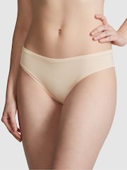 Victoria's Secret PINK Marzipan Nude Cheeky Cotton Knickers - Image 1 of 3