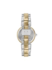 Armani Exchange Gold Audora Two-Hand Stainless Steel Watch - Image 2 of 7