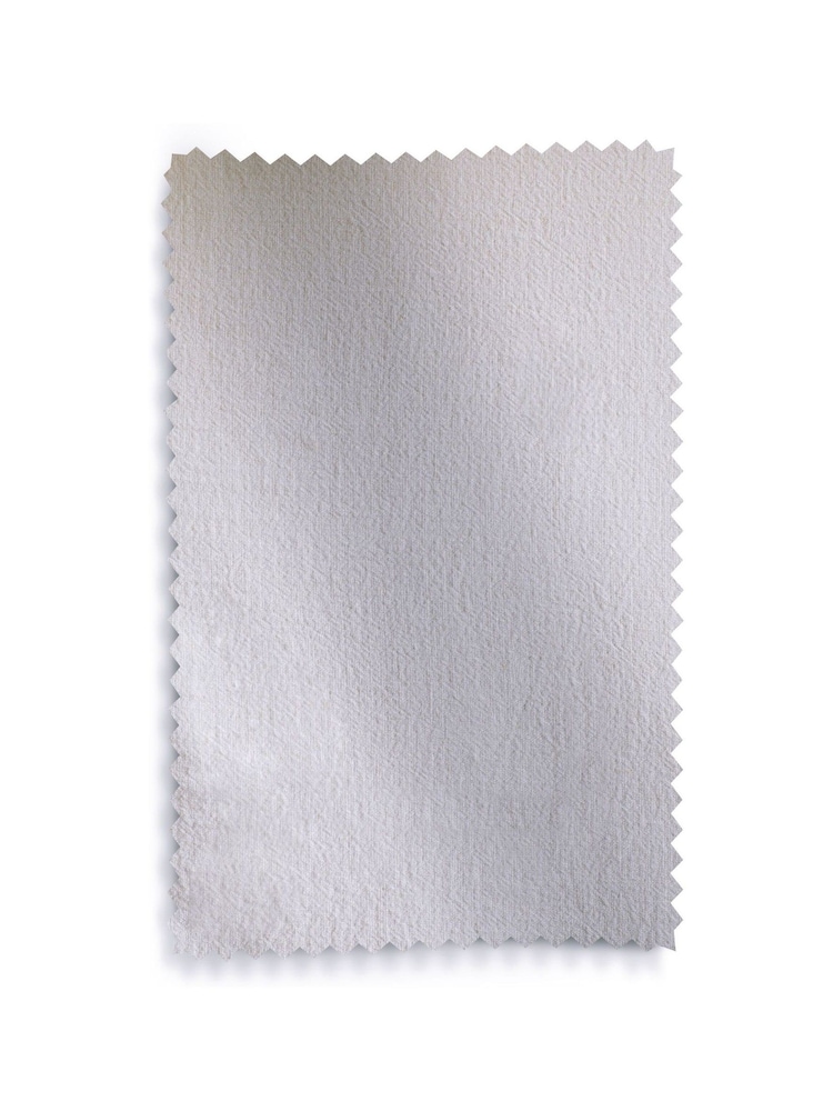 Cortinas forradas com ilhós de algodão lavado - Imagem 6 de 6