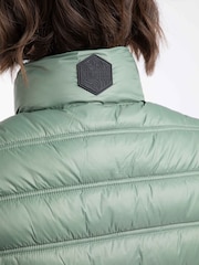 Weird Fish Green Atissa Lightweight Padded Gilet - Image 5 of 7