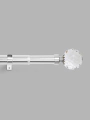Chrome 19mm Isabel Extendable Curtain Pole Kit - Image 2 of 3