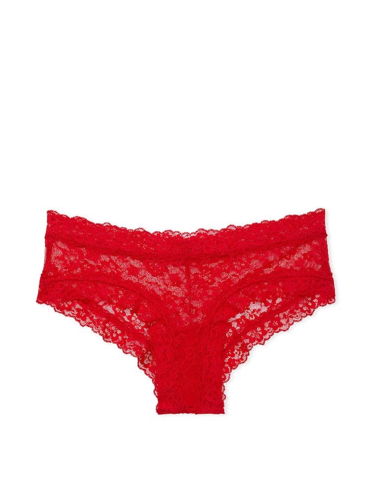 Victoria's Secret Lipstick Red Cheeky Knickers - Image 3 of 3