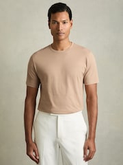 Neutro - Pack de 3 camisetas de punto de algodón con cuello redondo Bless de Reiss - Imagen 2 de 5