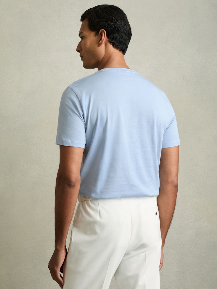 Neutraal - Reiss Bless T-shirts met ronde hals van katoen-jersey 3 verpakking - Image 3 of 5