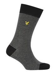 Lyle & Scott Black Socks Timothy Gift Box 6 Pack - Image 2 of 5