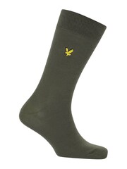 Lyle & Scott Black Socks Timothy Gift Box 6 Pack - Image 3 of 5