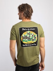Weird Fish Green Band On The Grunion Back Print Artist T-Shirt - Image 2 of 6