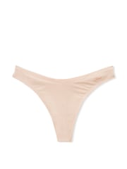Victoria's Secret PINK Marzipan Nude Thong Cotton Knickers - Image 3 of 3